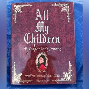 All My Children Family Book